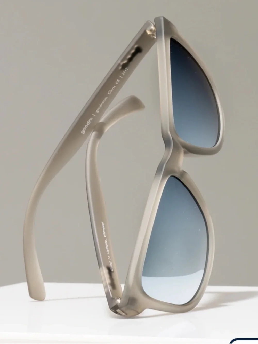 goodr Men's Sunglasses OG GOING TO VALHALLA...WITNESS! in Gray